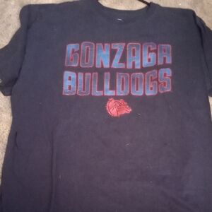 Gonzaga Bulldogs Black T-Shirt